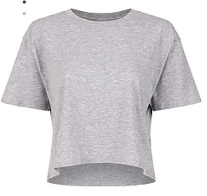4003 RELAXED FIT CROPPED TEE